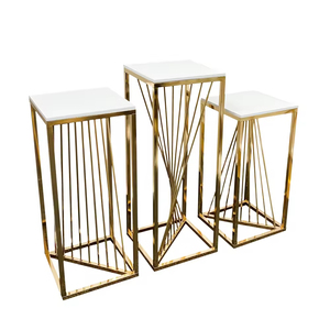Exhibidor <span class=keywords><strong>de</strong></span> Metal Dorado <span class=keywords><strong>de</strong></span> Alta Gama y Elegante para Pasteles <span class=keywords><strong>de</strong></span> <span class=keywords><strong>Boda</strong></span> y Postres, Soporte <span class=keywords><strong>de</strong></span> Exhibición para Eventos y Banquetes <span class=keywords><strong>de</strong></span> Hotel - Product Image 5
