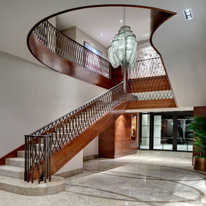 2020 новый стиль кованые железные лестничные перила/кованые железные перила - Product Image 2