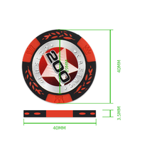 Jetons de poker YH 14g, jeu de poker, jetons de poker personnalisés, jetons de poker en argile avec logo personnalisé