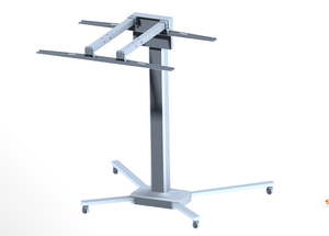 ขาตั้งปรับระดับไฟฟ้าสำหรับใช้งานแนวนอนและแนวตั้ง ปรับความสูงได้ ผลิตจากเหล็ก รับน้ำหนักได้ 50 กก. เหมาะสำหรับศูนย์ความงาม - Product Image 5