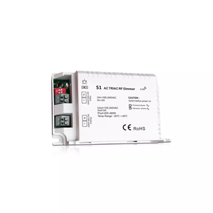 Gradateur Triac AC S1 2A 200-480W 220V avec Récepteur RF Filaire, Télécommande pour Gradateur LED, Conforme ROHS - Product Image 1