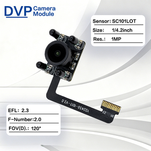 โมดูลกล้อง SC101IoT 1MP HD DVP ความละเอียด 2.9um พิกเซล พร้อมอินฟราเรด 940nm สำหรับกล้องวงจรปิดเด็กและกล้องกีฬา - Product Image 2