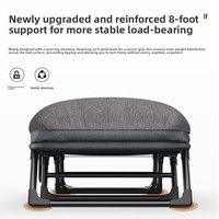 Lit pliant en métal pour la sieste du midi, chaise inclinable multifonctionnelle portable pour le camping en extérieur, style américain pour le bureau ou le parc