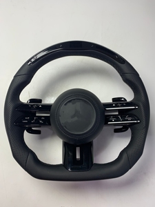 Volante de Carreras de Fibra de Carbono Fabricado en Fábrica para <span class=keywords><strong>Mercedes</strong></span>-Benz <span class=keywords><strong>AMG</strong></span> GT GLB GLC <span class=keywords><strong>GL</strong></span> - Product Image 1