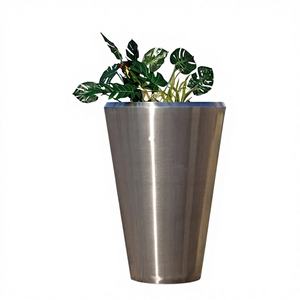 Jardinière en acier inoxydable antirouille de Foshan, écologique, pour fleurs d'extérieur, utilisation scolaire, durable, taille personnalisée - Product Image 1