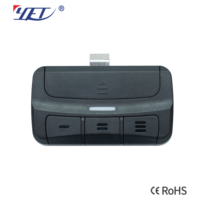Control Remoto para Garaje Multifrecuencia YET2236MKB 280-868MHZ de 3 Canales, Compatible con Diversas Marcas, Abrepuertas Eléctrico con Interruptor DIP