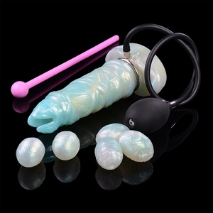 New Fantasy Soft Silicone Ovipositor <b>Egg</b> Laying <b>Toy</b> with 4 Combination Options for Couples - Product Image 2
