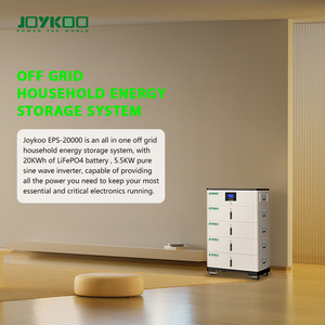 Batteria Joykoo EPS20000 20KWh LiFePO4 con sistema di accumulo di energia solare impilabile con inverter off grid per la casa - Product Image 5