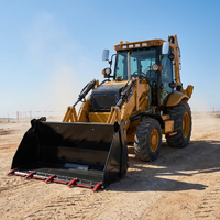 Offre Spéciale Mini-chargeuse-pelleteuse 4x4 Tracteur sur roues Diesel CE Euro 5 Crab Move Articulated Construction Machinery Factory Supplier