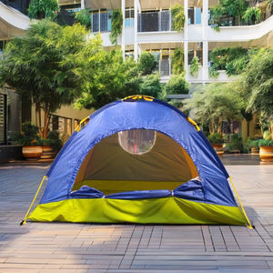 Rüzgar vadisi 2-3 adam Dome tek katmanlı Fiber cam kolay kurulum kamp çadırı - Product Image 5