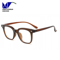Monture de prescription carrée TR90 sur mesure OEM, taille 51-21-148, vision haute définition pour adultes unisexes, 10+ ans d'expérience