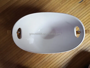 Ensaladera y Platos Colgantes de Porcelana con Soporte Oscilante de <span class=keywords><strong>Madera</strong></span> de Bambú - Product Image 6