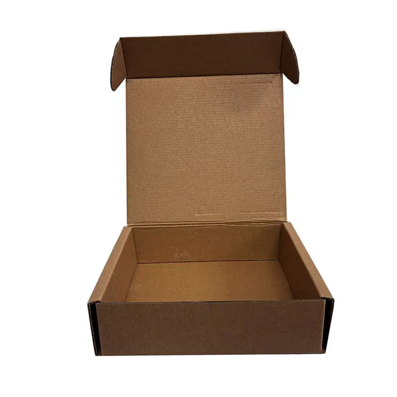 새로운 모델 사용자 정의 골판지 컬러 다크 브라운 크래프트 판지 우편물 초콜릿 배송 상자