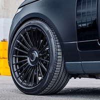 Rines de Aleación Forjados Personalizados SL 19 20 21 22 24 26 Pulgadas, 5x112 5x120, Multirradio, Negro Brillante, Compatibles con Audi A7 S7 RS7 BMW X5 X7