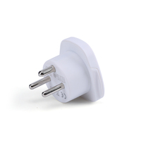 Adaptateur de prise du monde vers le Danemark - Royaume-Uni, États-Unis, Canada, Brésil, Europe, 2 broches, Australie vers le Danemark, adaptateur de voyage avec BS8546 IEC60884-2-5