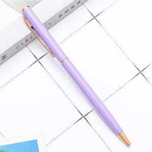 Bolígrafo Metálico Delgado con Punta de 1.0 MM, Escritura Suave, Ideal para Regalo, Oficina, Estudiantes y Profesores - Product Image 6