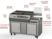 C70 relieuse automatique à colle chaude pour reliure de livres ou de magazines pièces de rechange reliure de livres