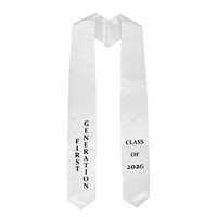 Écharpe de graduation première génération à motif écossais, légère, longue, pour homme, convient à toutes les morphologies, noir sur blanc, en satin