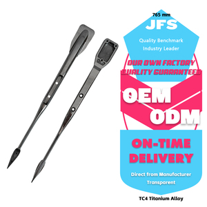 OEM/ODM โครงสร้างไทเทเนียมระดับมืออาชีพ ขนาด 644 มม./765 มม. ยี่ห้อ JFS ใช้ได้กับไฮโดรฟอยล์ AXIS ฟอยล์ที่มีความแข็งแรงทนทาน สีเงิน ขนาด 644 มม. OEM - Product Image 4