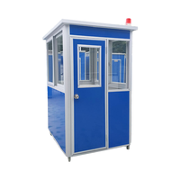 Caseta de Seguridad Móvil Portátil, Panel Sándwich, Impermeable, Diseño Chino, para Edificios de Oficinas