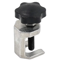 Outil de détachement de bras d'essuie-glace de véhicule de voiture noir et argent universel Extracteur de presse à forger Nouveau design Détacheur de bras d'essuie-glace