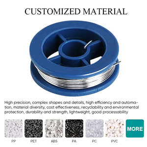 Mới nhất nóng bán tùy chỉnh kích thước nhựa <span class=keywords><strong>bobbin</strong></span>, nhựa spool, nhựa Reel cho dây/câu cá dòng/sợi - Product Image 2