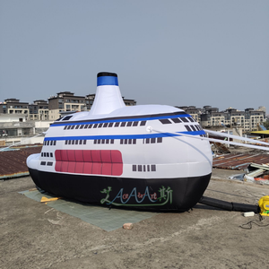 Modelo de barco de crucero inflable personalizado para eventos y promociones | Barco inflable gigante Yate Titanic Decoración para exhibición - Product Image 5