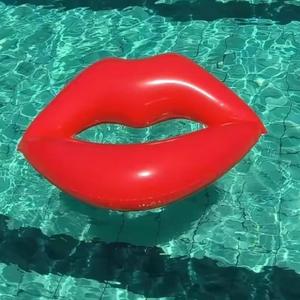Juguete Inflable para Deportes Acuáticos, Silla Flotante para <span class=keywords><strong>Piscina</strong></span> y <span class=keywords><strong>Playa</strong></span> con Forma <span class=keywords><strong>de</strong></span> Labios Rojos, Juguete Inflable para Jugar en el Agua - Product Image 3