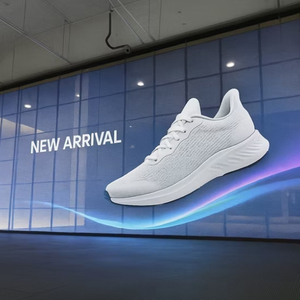 Pantalla LED Transparente de Alta Luminosidad para Cortinas Inteligentes, Pantalla LED Profesional Delgada para Publicidad en Exteriores - Product Image 4