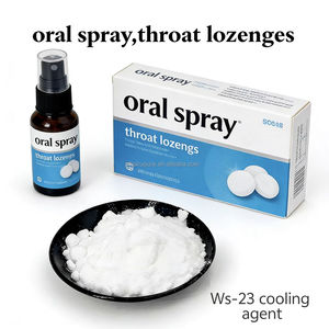 Approvisionnement en vrac CAS 51115-67-4 WS 23 Poudre WS23 Agent de refroidissement pour <span class=keywords><strong>spray</strong></span> buccal pastilles pour la <span class=keywords><strong>gorge</strong></span> - Product Image 1