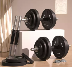 <span class=keywords><strong>PROIRON</strong></span> <span class=keywords><strong>20kg</strong></span> Nuevo fabricante Fitness Pesas de goma negras Juego de <span class=keywords><strong>mancuernas</strong></span> <span class=keywords><strong>ajustables</strong></span> personalizadas, pesas <span class=keywords><strong>ajustables</strong></span> Mancuerna - Product Image 3