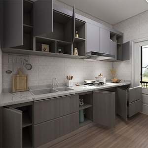 อุปกรณ์ครัว ตู้ครัวแบบโมดูล ดีไซน์ชุดครัวทันสมัย - Product Image 1