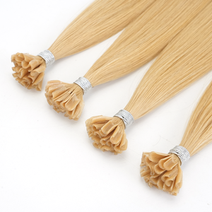 Extensions di <span class=keywords><strong>Capelli</strong></span> Umani con Cheratina a Punta Dritta a U da 24 e 26 Pollici, <span class=keywords><strong>Extension</strong></span> Remy con Punta a Chiodo, <span class=keywords><strong>100</strong></span> Pezzi - Vendita all'Ingrosso - Product Image 1
