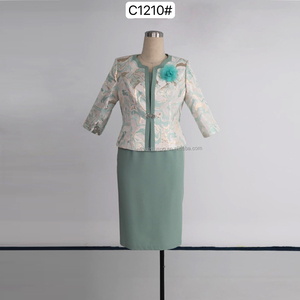 Nouvelles Robes Décontractées Deux Pièces Grande Taille pour Femmes – Tenue de Cérémonie, Vêtements du Dimanche, Robe Professionnelle - Product Image 1