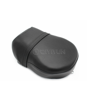 Plat Arrière <span class=keywords><strong>De</strong></span> <span class=keywords><strong>Moto</strong></span> Passager tissu En Cuir <span class=keywords><strong>selle</strong></span> Siège Coussin en <span class=keywords><strong>mousse</strong></span> Pour Harley Sportster XL 883 1200 883XL XL1200 - Product Image 2