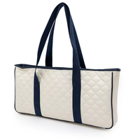 Compagnon de nuit de jeu de couleur personnalisée Ensemble de Mahjong de taille standard Sacs fourre-tout Mahjongg larges avec fermeture à glissière