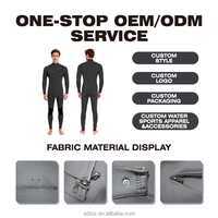 Combinaison de surf en néoprène pour hommes et femmes, fermeture éclair dorsale, combinaison intégrale chaude résistante aux UV, combinaison de plongée pour le kitesurf, sports nautiques