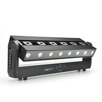 Barre lumineuse LED professionnelle DJ NightClub Strobe+Beam+Laser 6 yeux, projecteur laser de scène à faisceau rouge pour spectacle de lumières disco mobiles