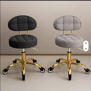 Salon Furniture Beauty <b>Stool</b> Barber Shop Hairdressing Salon Chair Rotating Lifting Round <b>Stool</b> Pulley Salon <b>Stool</b> - Product Image 6