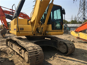Excavadora de orugas hidráulica usada Komatsu, con motor diésel, excelente rendimiento, origen japonés 100%, en stock, Shanghái, 2017 - Product Image 6
