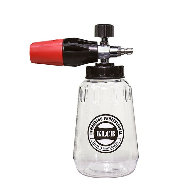 Snowing Foamed Guns Big Mouth Foam Cannons 1/4 Adapter for High Pressure Car Washer Sprayer Foam Cannon