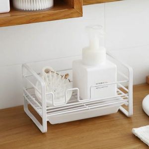Support d'Égouttoir pour Éponge de Cuisine Shang Shang Blanc 1 Niveau avec Ventouse pour Évier de Comptoir - Product Image 2