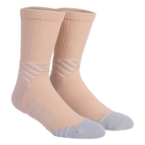 Chaussettes de compression multisports pour jeunes, enfants et adultes - Antidérapantes, respirantes, en coton/bambou avec design de revers et de semelle - Product Image 2
