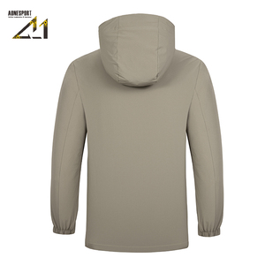 Chaqueta con Capucha para Hombre Aonesport, Ligera, de Nailon, Impermeable, para Primavera y Otoño, Estilo Urbano - Product Image 6