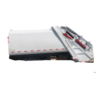 Superstructure de camion à ordures compacteur 4x2 sur mesure, capacité 8 m³, pour rééquipement de châssis léger