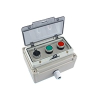 Boîte de commutation électrique, boîtier de protection étanche pour interrupteur avec bouton-poussoir et commande d'urgence
