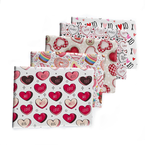 Mới Đến Valentine Của Ngày Tình Yêu Loạt In Bong Bóng Vải 100% Polyester Bullet Vải Cho Trang Trí Nội Thất Và Phụ Kiện - Product Image 2