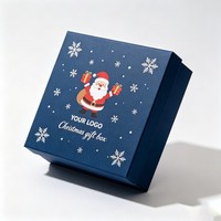 Cajas de Regalo Navideñas al por Mayor con Tapas, Cajas de Cartón Resistentes de Alta Calidad, Tinta de Soya, Caja de Regalo Navideña Premium