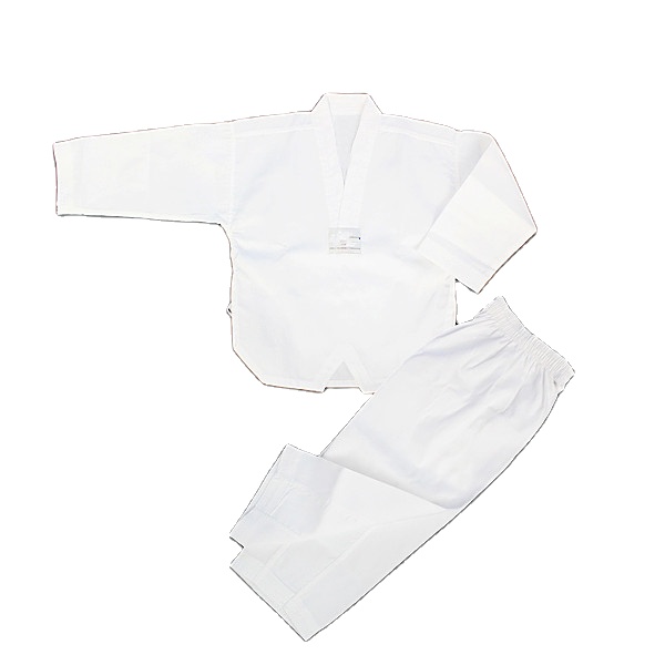 Образец, бесплатная доставка, Высококачественная форма для карате, тренировочное оборудование, karae dobok, костюм, одежда, униформа
