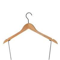 Logo personnalisé corps cintre bikini vêtements cintre maillot de bain en bois cintre